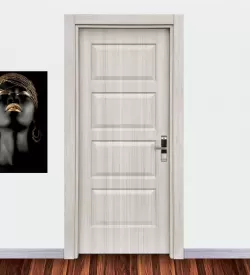 Ado 410 White Teak Kartlı Geçiş Otel Kapısı