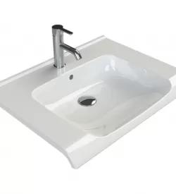 Anova 65Cm Etajerli Askılı Banyo Lavabosu