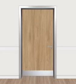 Crieff Oak Alüminyum Kasa Laminat Kanat Ofis Kapısı